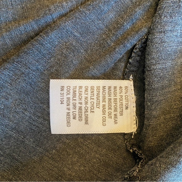 Black/Grey Medium True Craft Tank Top, Boho, Longer Length, Unworn, Tag Still On - Picture 6 of 8